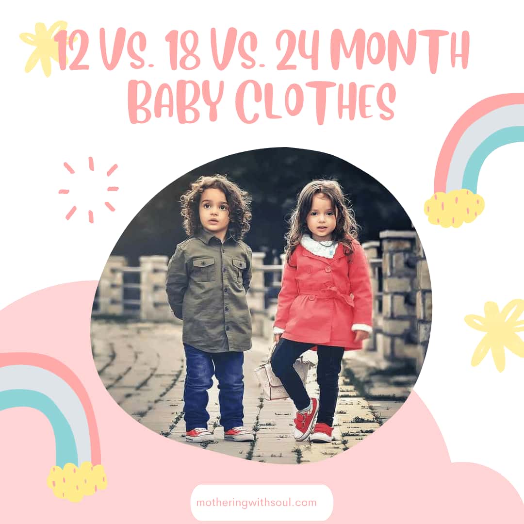 12 vs. 18 vs. 24 Month Baby Clothes